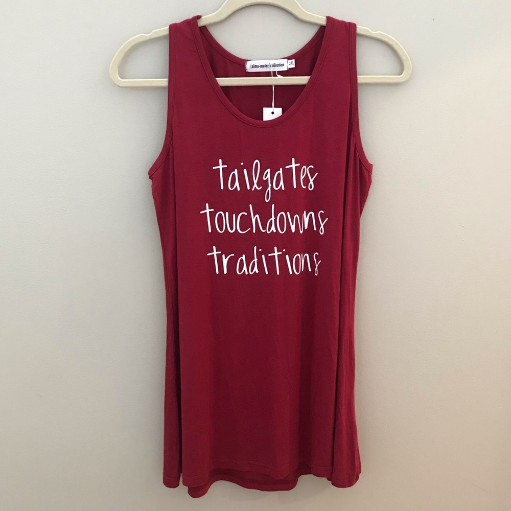 Football Tank Top NWT
